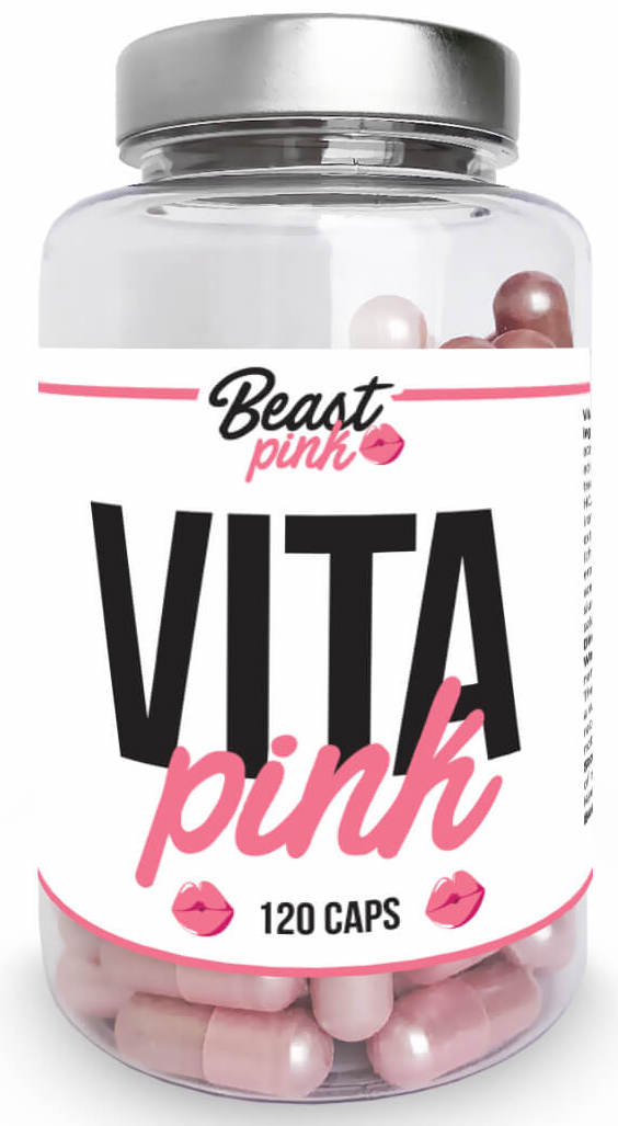 Obrázok BeastPink Multivitamín Vita Pink 120 kaps