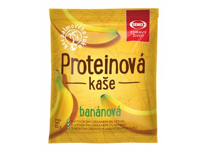 Obrázok Semix Kaša proteinová banánová 65g-Semix