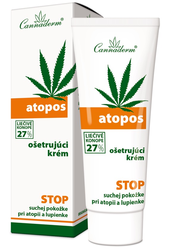 Obrázok Cannaderm Atopos Ošetrujúci krém 75g (8594059735713)