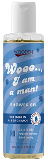 Obrázok Sprchový gél: I am a man WoodenSpoon 200ml