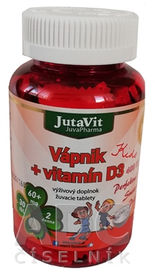 Obrázok JUTAVIT Gumkáči vitamín C 100 mg - kids 60 gum