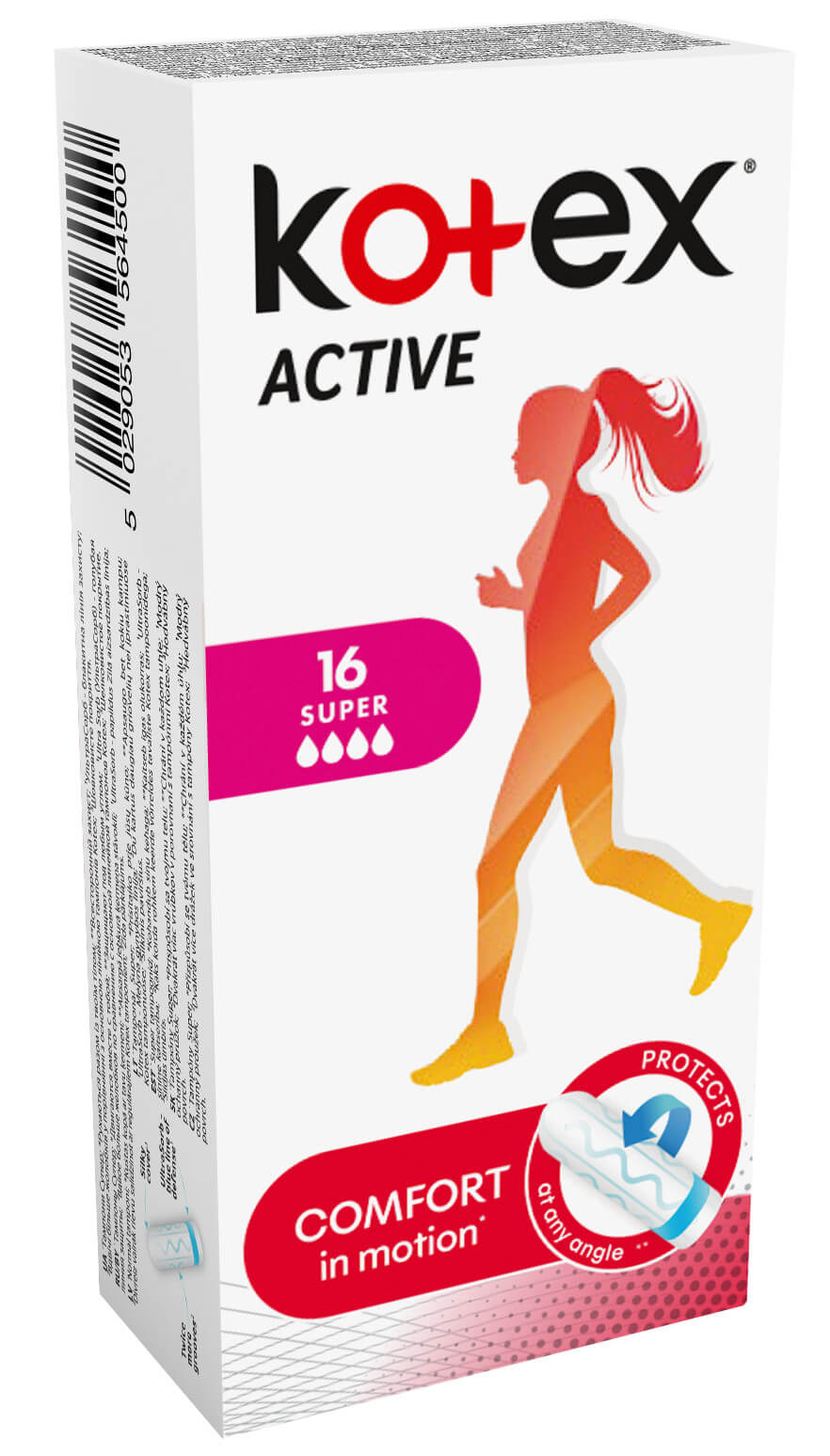 Obrázok KOTEX Tampons Active 16 Super (5029053564500)