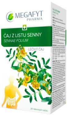 Obrázok MEGAFYT Čaj z listov senny, 20 g