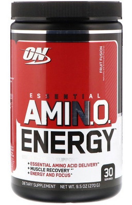 Obrázok Aminokyseliny Amino Energy 270 g - Optimum Nutrition lime mint mojito