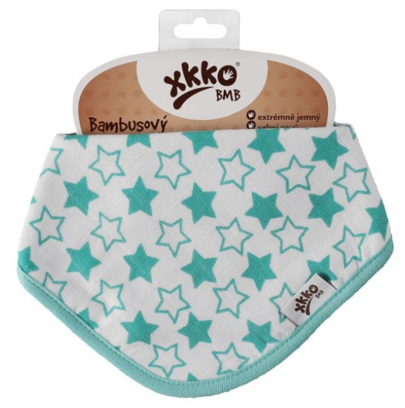 Obrázok XKKO - BMB - Slintáčik Little Stars Turquoise (1ks)