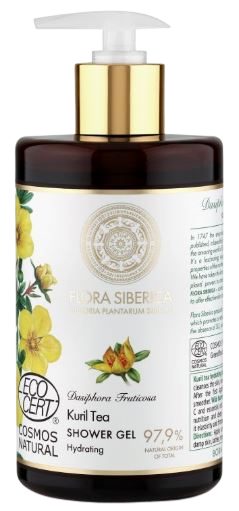 Obrázok NATURA SIBERICA Flora Siberica Hydratační sprchový gel Kurilský čaj 480 ml (4680038352201)