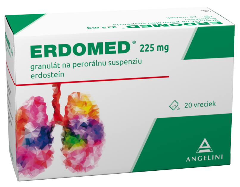 Obrázok ERDOMED 225 mg gru por 1x20 vrecúšok