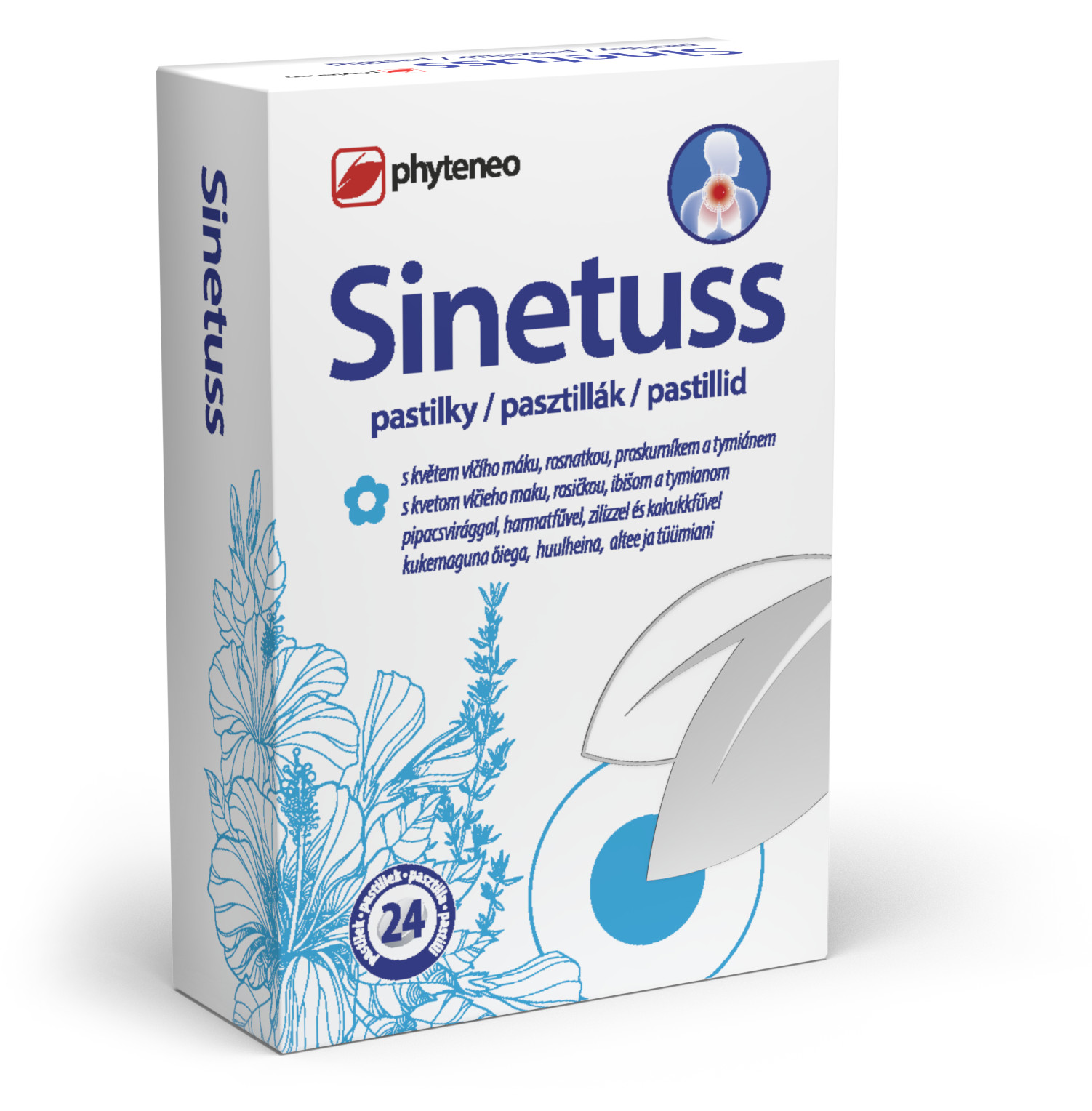 Obrázok Phyteneo Sinetuss pastilky 1x24 ks