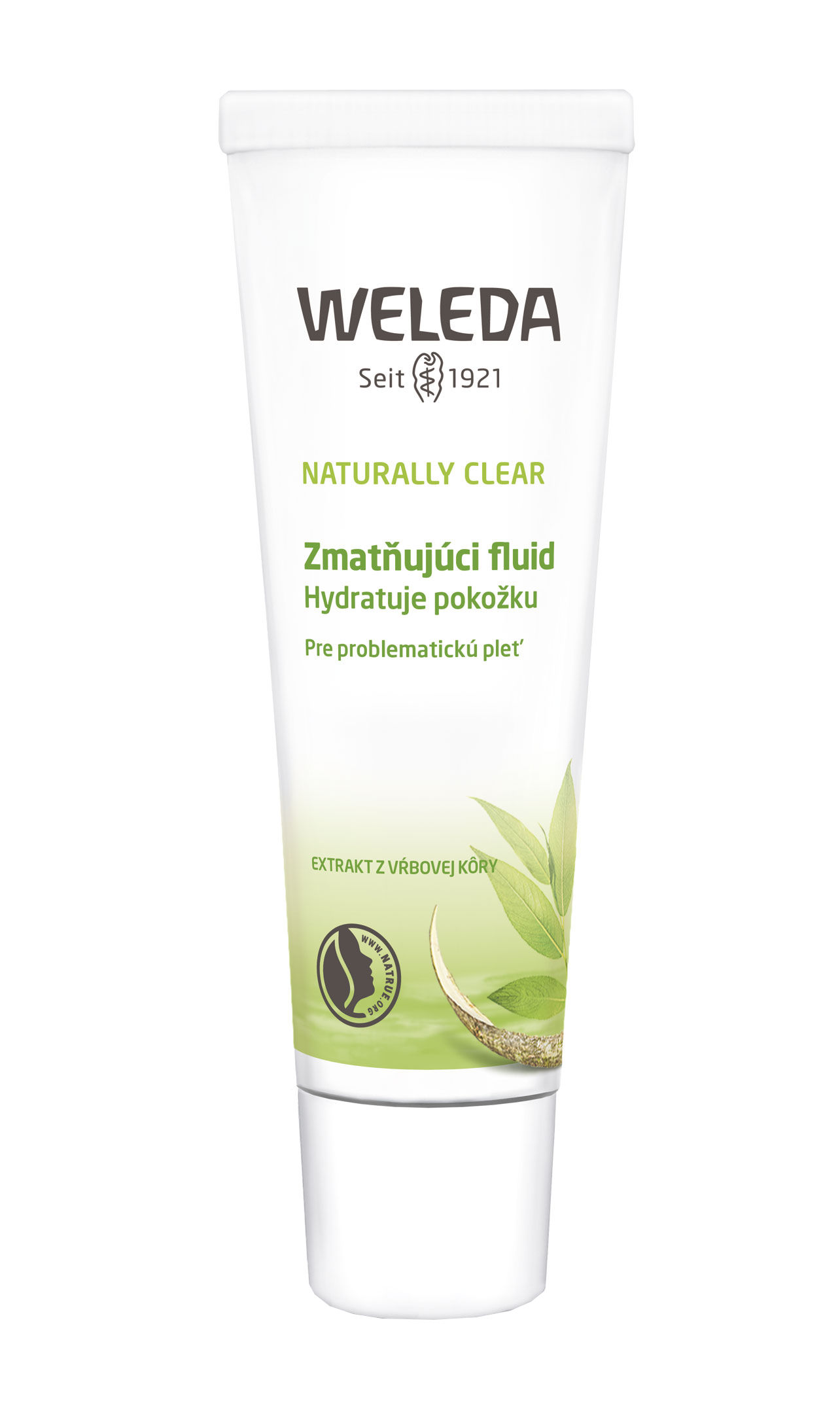 Obrázok Weleda Naturally Clear zmatňujúci fluid s hydratačným účinkom pre problematickú pleť  30 ml