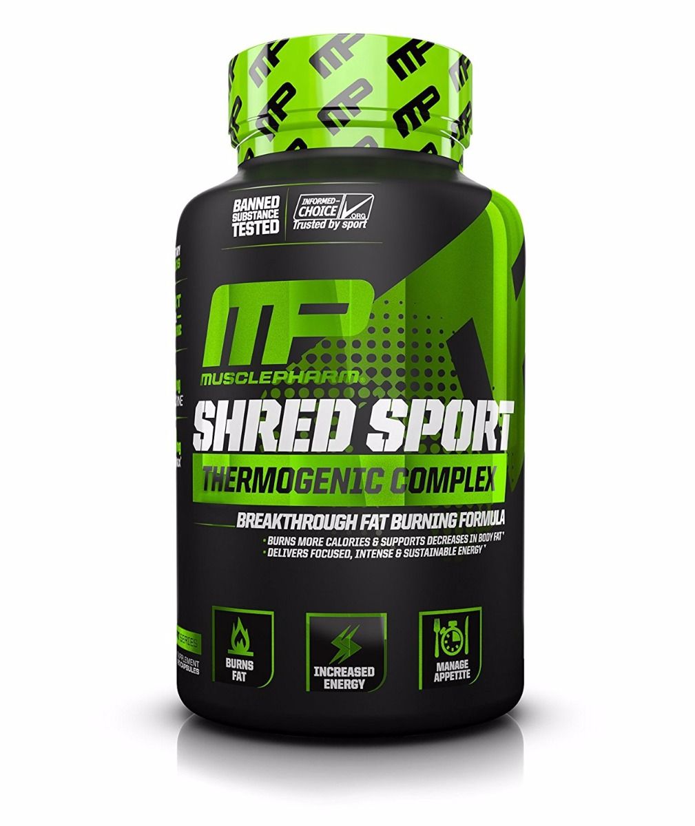 Obrázok MusclePharm Shred Sport 60 kaps unflavored