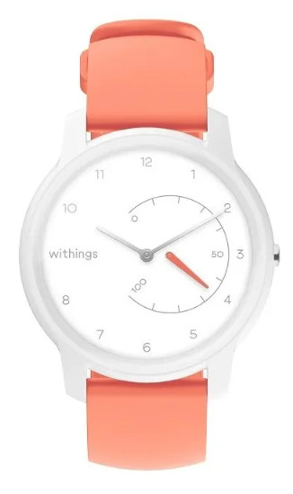 Obrázok Withings Move - White / Coral (3700546705229)