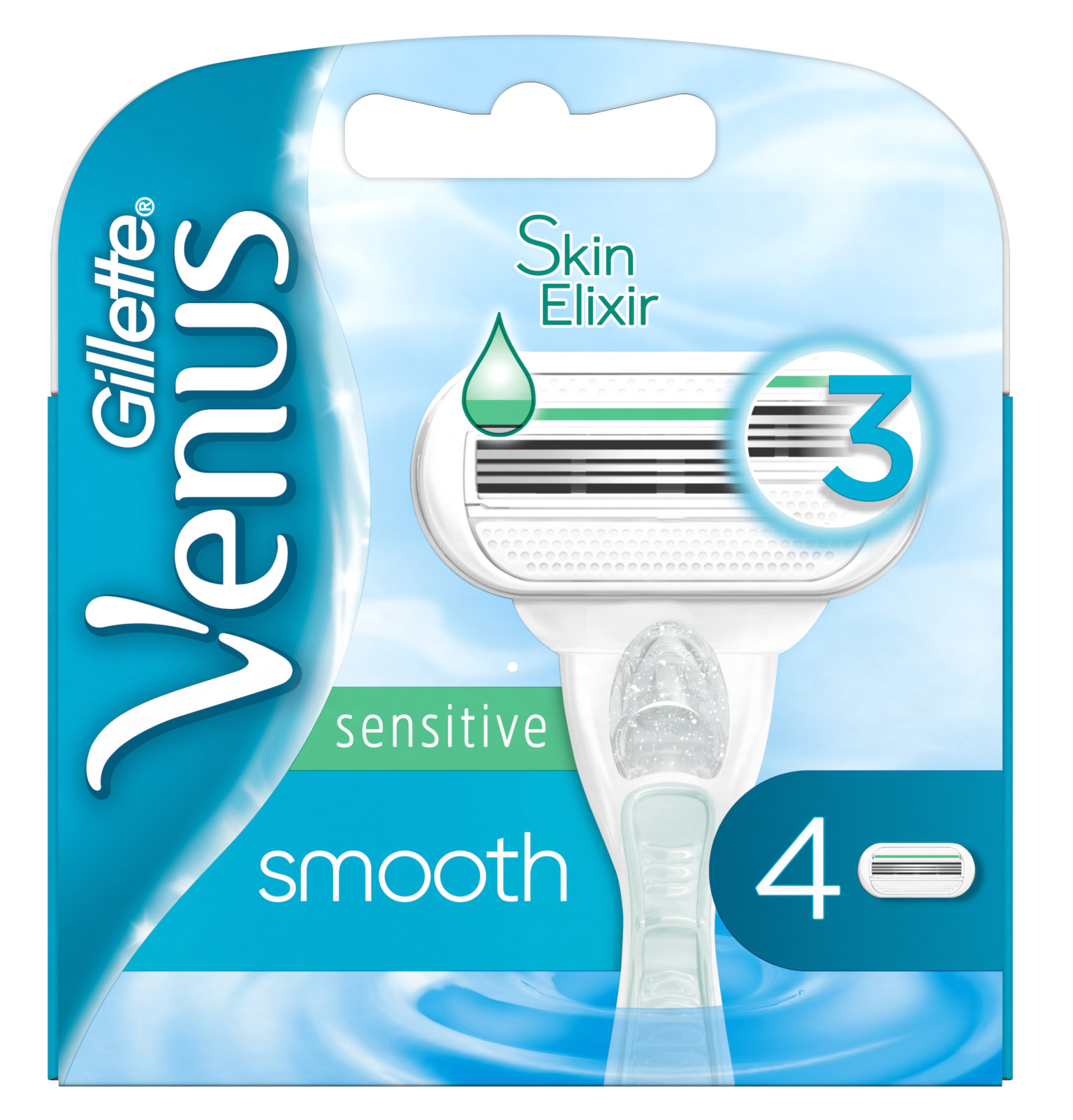 Obrázok GILLETTE Venus Smooth Sensitive 4 ks (7702018491360)