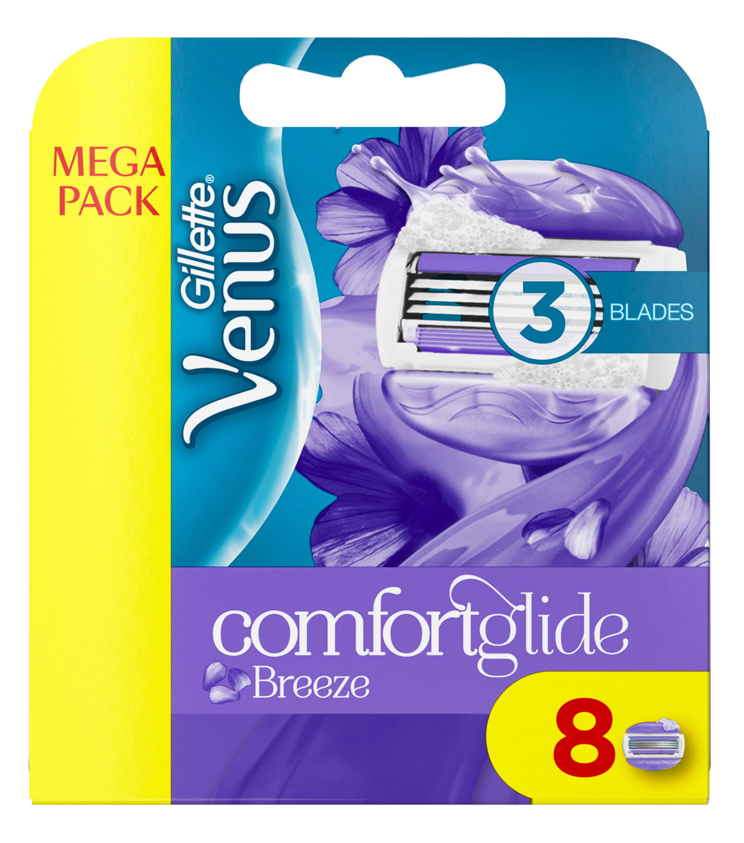 Obrázok GILLETTE Venus ComfortGlide Breeze 8 ks (7702018886463)