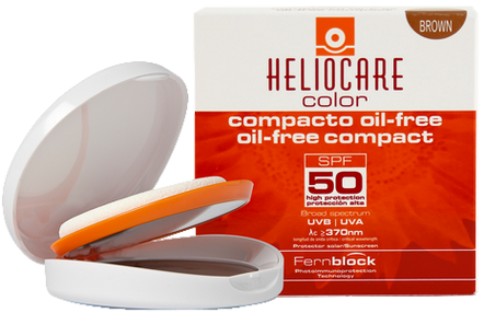 Obrázok Heliocare Color kompaktný make-up SPF 50 odtieň Brown  10 g