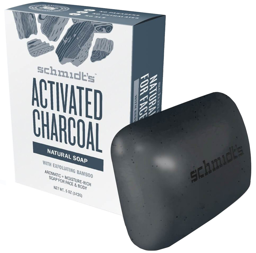 Obrázok Schmidt's Activated Charcoal čistiace tuhé mydlo  142 g