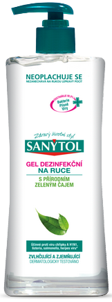 Obrázok SANYTOL GÉL dezinfekčný na ruky 1x500 ml