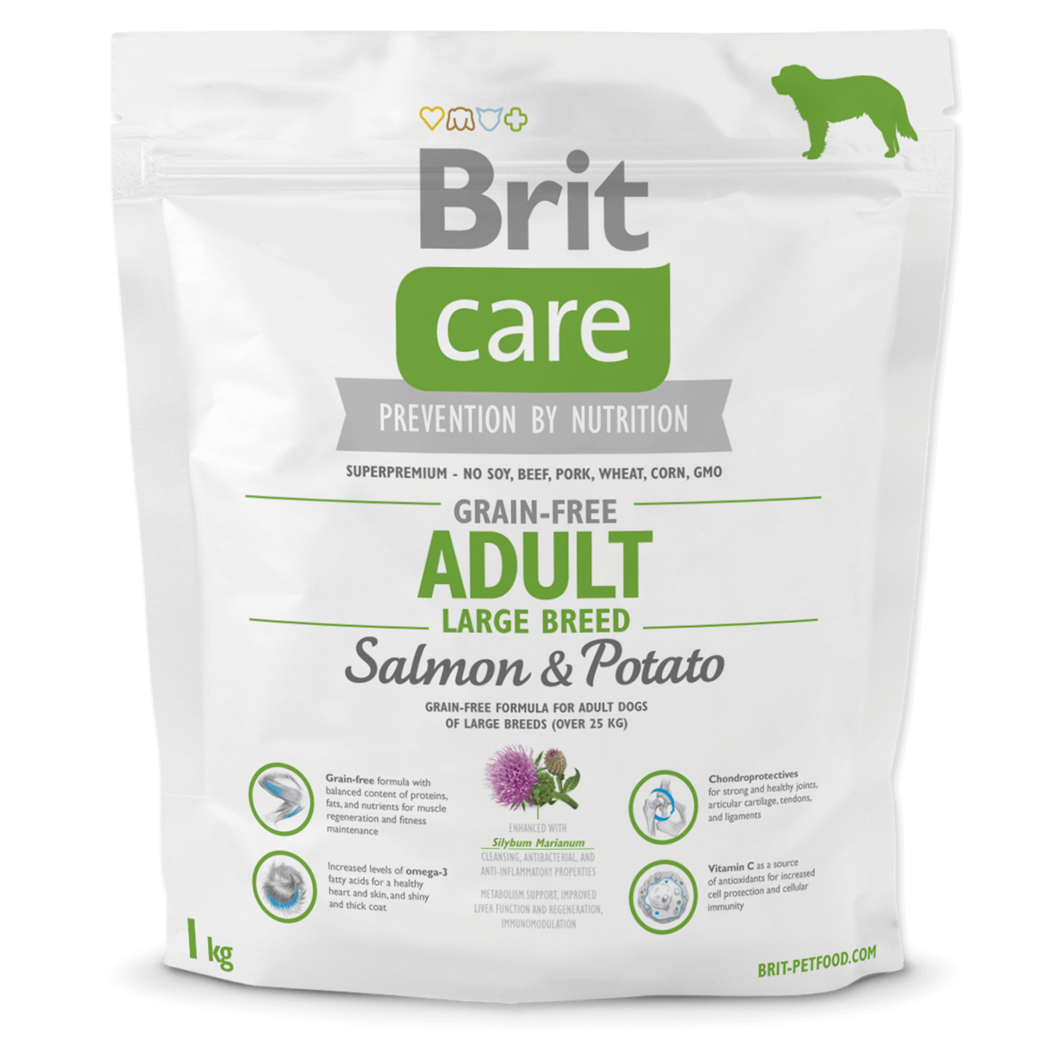 Obrázok Brit Care Dog Grain-free Adult LB Salmon & Potato 1kg