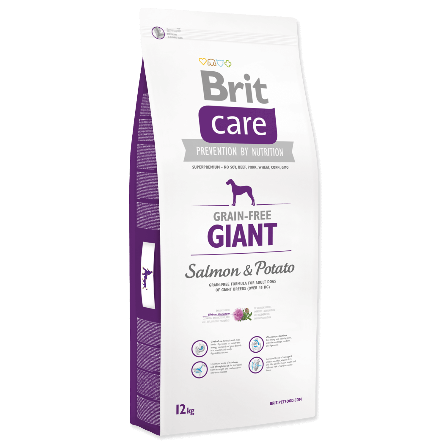 Obrázok BRIT CARE GRAIN-FREE GIANT SALMON & POTATO 12 KG (294-132730)