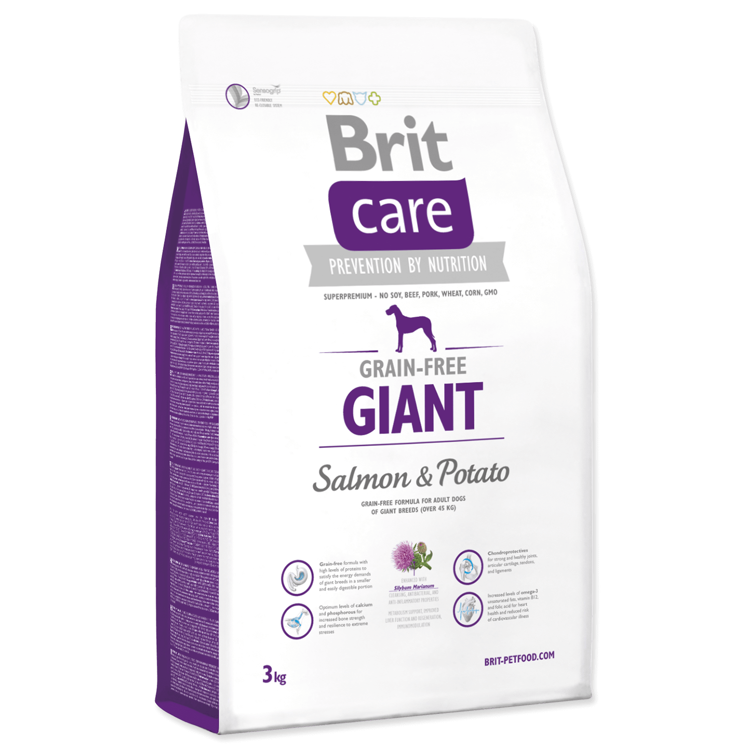 Obrázok Brit Care Dog Grain-free Giant Salmon & Potato 3kg