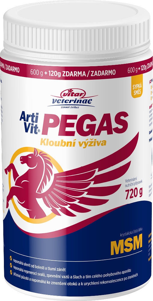 Obrázok Nomaad ArtiVit Pegas MSM 720g