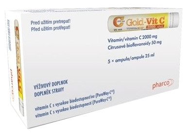 Obrázok Gold-Vit C 2000 mg shot