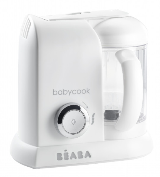 Obrázok BEABA - Parný varič + mixér BABYCOOK White Silver