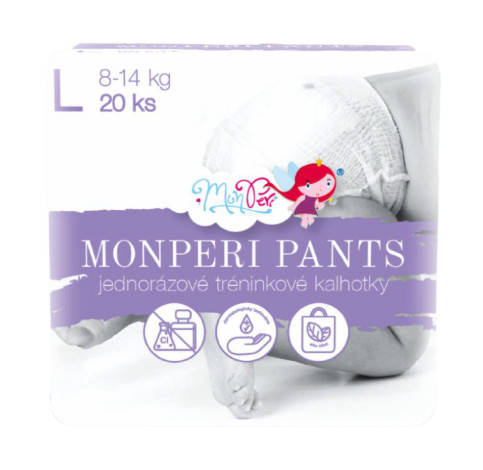 Obrázok MONPERI - Jednorazové nohavičky 8-13 kg nohavičky - Pants L