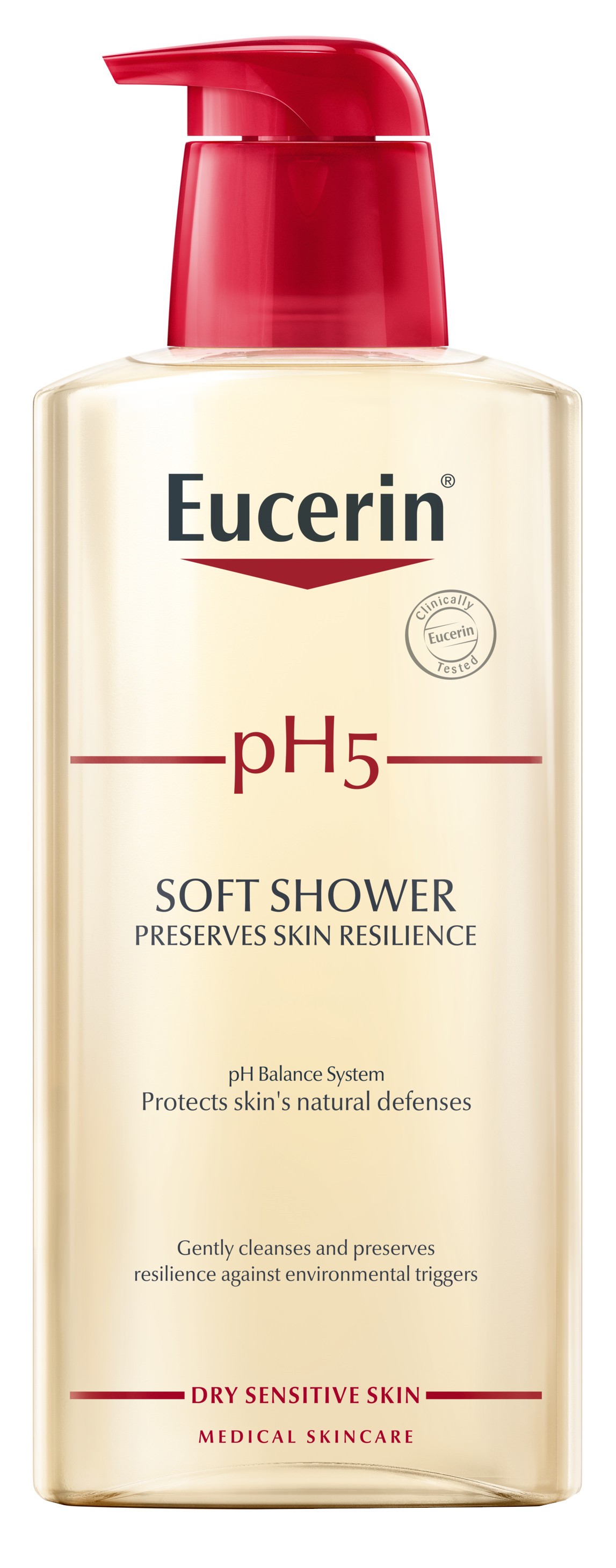 Obrázok Eucerin pH5 Sprchový gél pre citlivú pokožku 1x400 ml