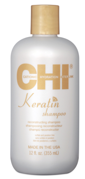 Obrázok FAROUK SYSTEMS CHI Keratin Shampoo Šampón na poškodené, farbené vlasy 355ml