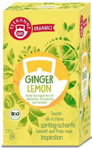 Obrázok TEEKANNE ORGANICS BIO GINGER LEMON