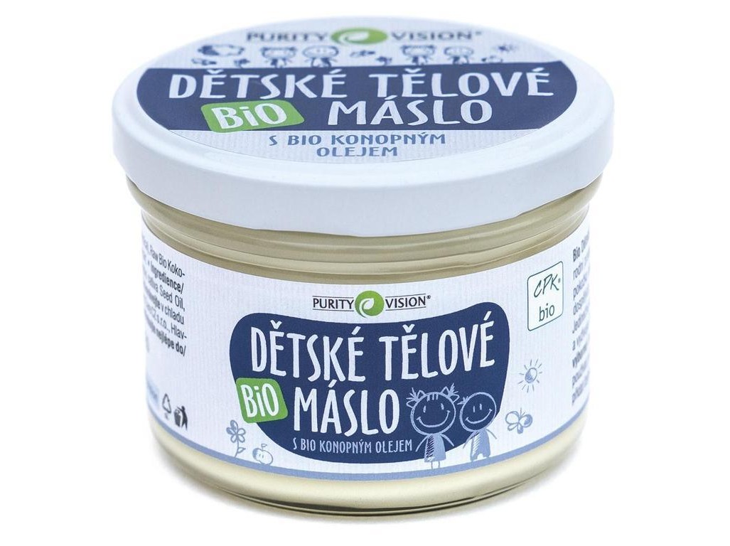 Obrázok Purity Vision Kids výživné telové maslo pre deti 120 ml