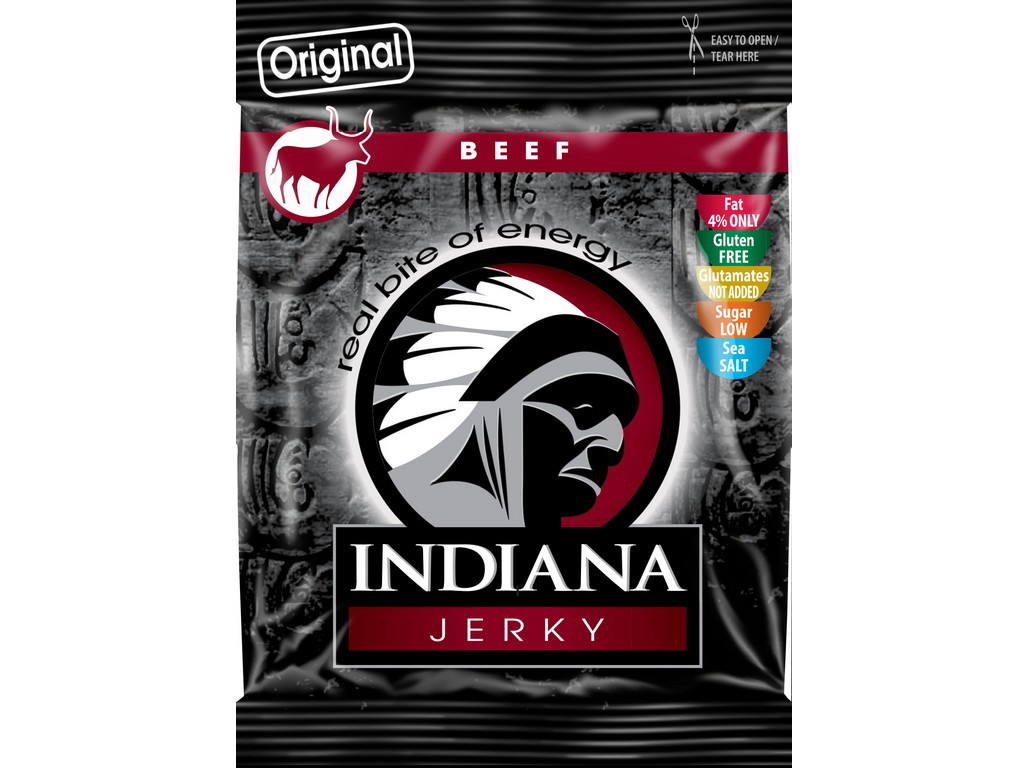 Obrázok Indiana Jerky Hovädzie 25g