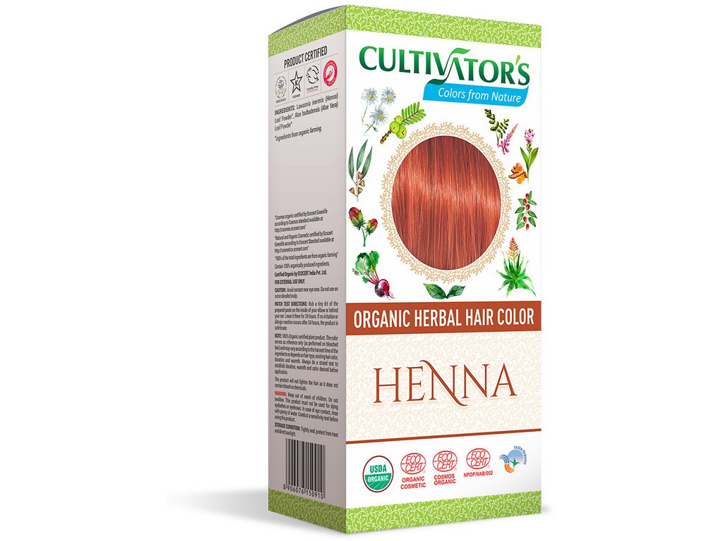 Obrázok CULTIVATOR Natural 19 Henna (4× 25 g) (8906076150910)