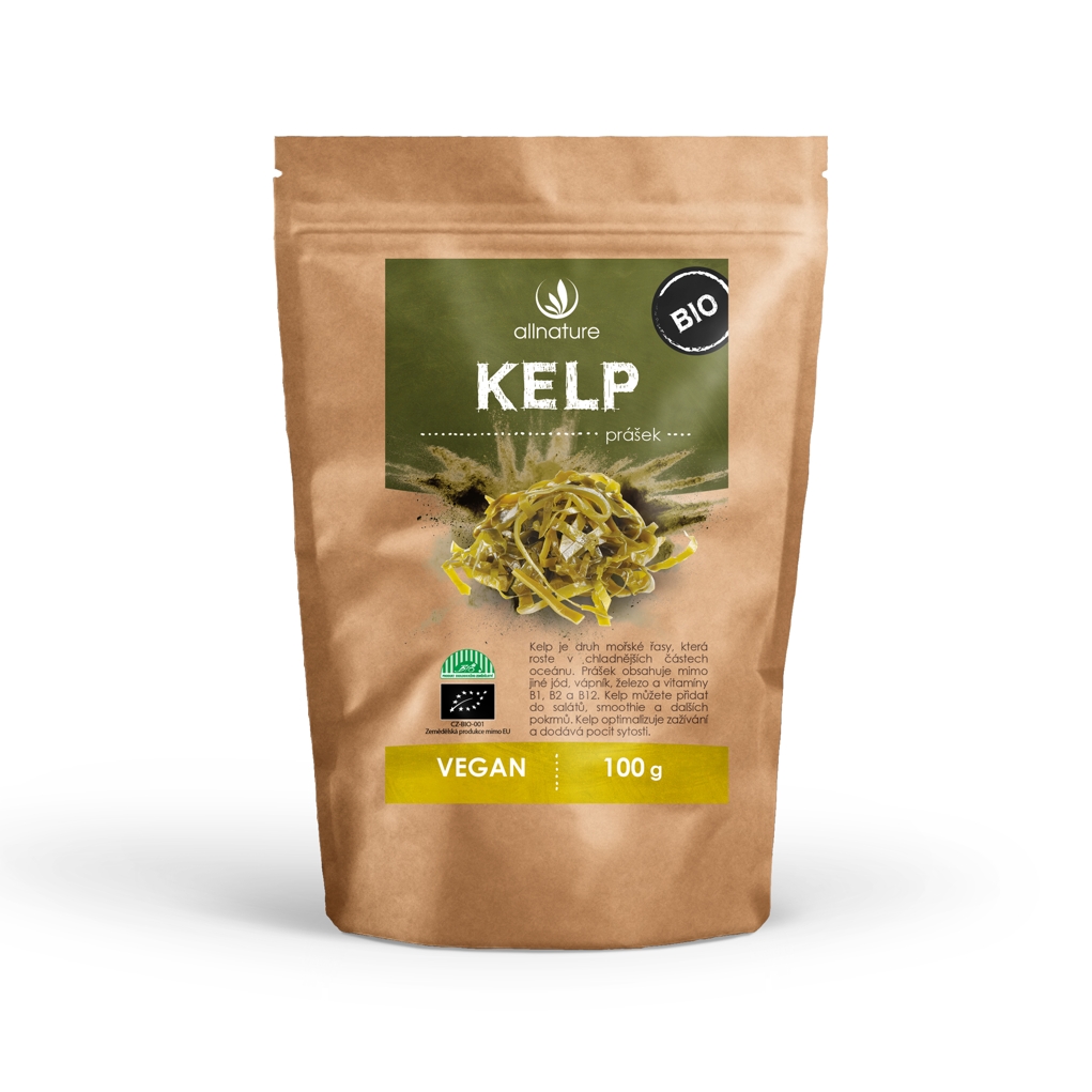 Obrázok Allnature Kelp prášek BIO 100 g