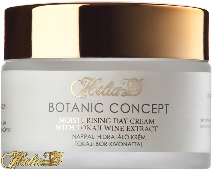 Obrázok HELIA-D - Botanic Concept Hydratačný denný krém s tokajským vínnym extraktom pre suchú a veľmi suchú pleť 50 ml