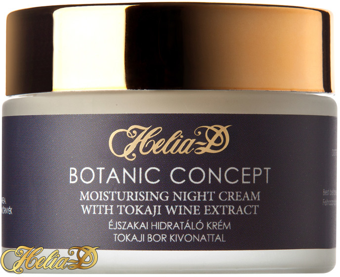 Obrázok HELIA-D - Botanic Concept Hydratačný nočný krém s tokajským vínnym extraktom 50 ml