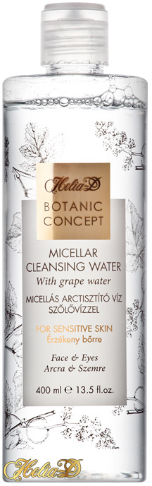 Obrázok HELIA-D - Botanic Concept Micelárna čistiaca voda s hroznovou vodou 400 ml