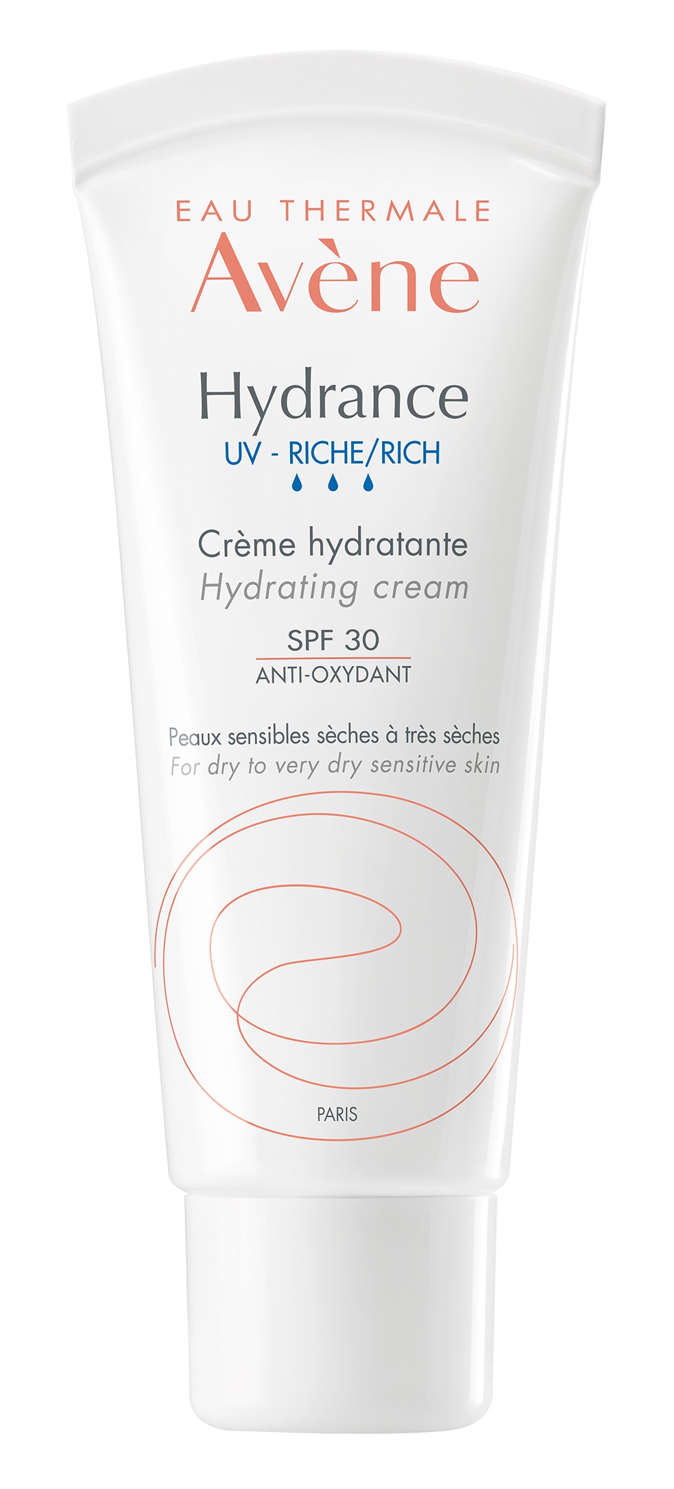 Obrázok AVENE HYDRANCE UV-RICHE CRÈME HYDRATANTE SPF30 hydratačný krém SPF30 1x40 ml