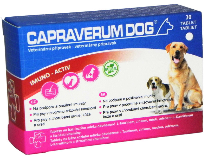 Obrázok CAPRAVERUM DOG imuno-aktiv 30tbl