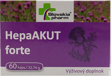 Obrázok Slovakiapharm HepaAKUT forte