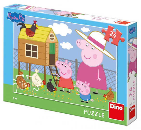 Obrázok Puzzle 24 Prasiatko Peppa 