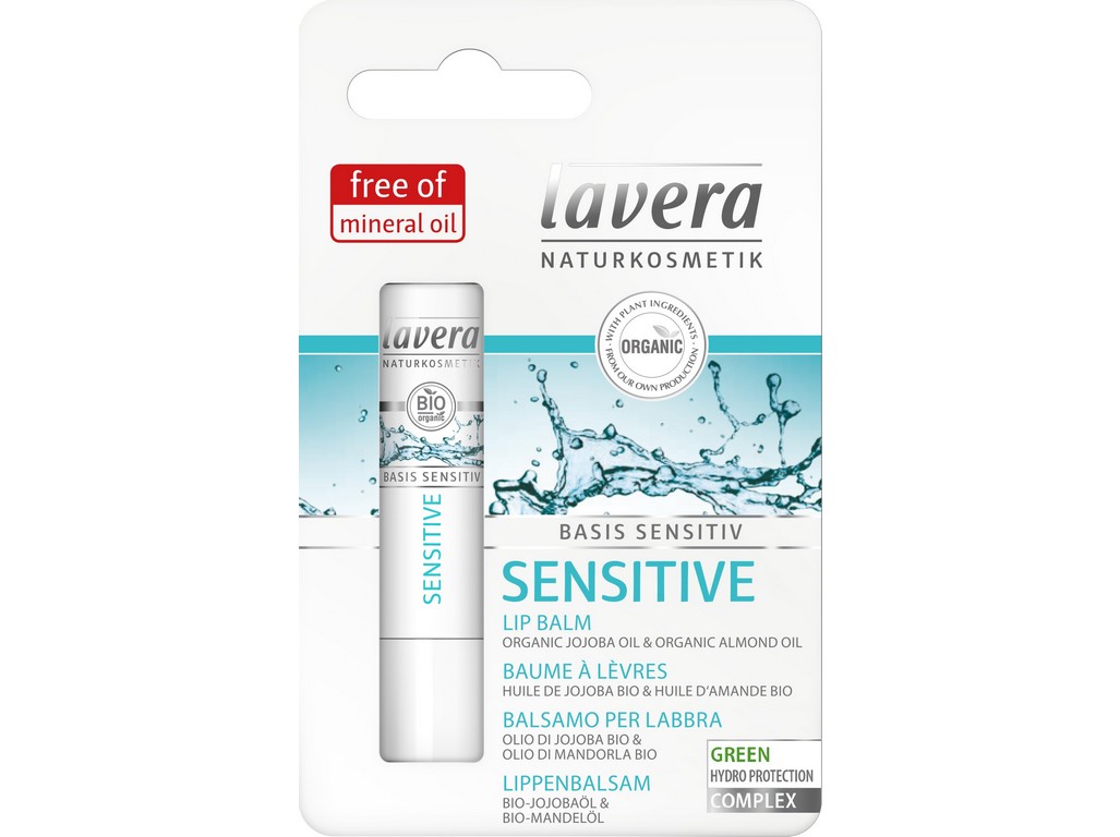 Obrázok LAVERA Basis Sensitiv Lip Balm 4,5 g (4021457625178)