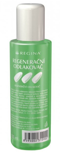 Obrázok Regina Nails odlakovač na nechty s regeneračným účinkom  100 ml