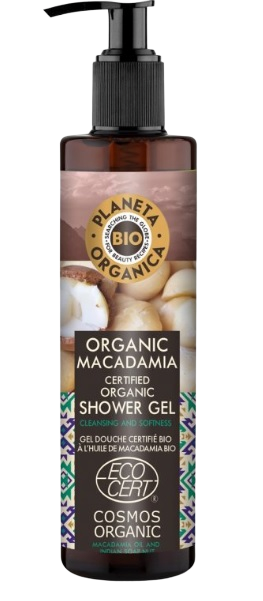 Obrázok Sprchový gél - macadamia PLANETA ORGANICA 280 ml