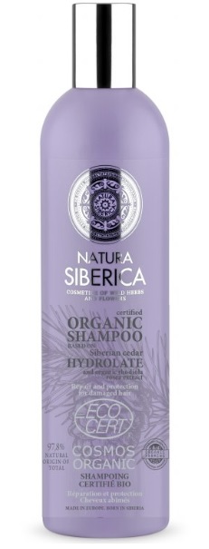 Obrázok Natura Siberica Siberian Cedar ochranný a vyživujúci šampón pre poškodené vlasy 400 ml