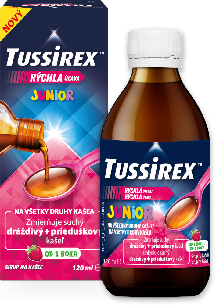 Obrázok TUSSIREX Junior sirup