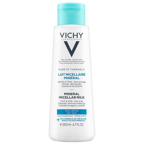 Obrázok VICHY PURETE THERMALE MINERAL Micelárne mlieko dry skin 1x200 ml