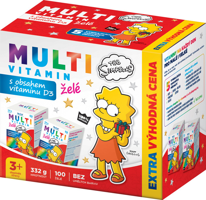 Obrázok Revital MULTIVITAMÍN The Simpsons