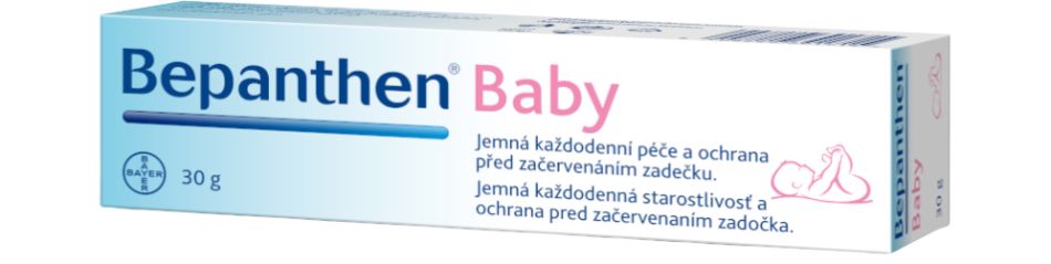 Obrázok Bepanthen Baby Care krém na zapareniny na detskú pokožku 0-36 mesiacov  30 g