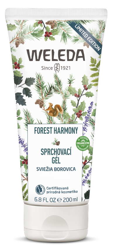 Obrázok Weleda Forest Harmony upokojujúci sprchový gél 200 ml